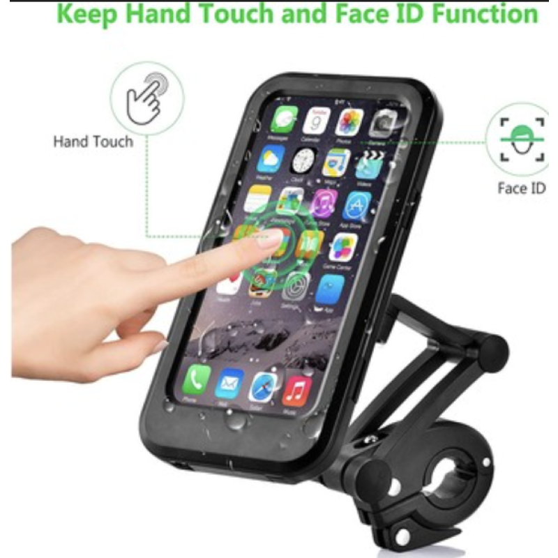 Su Geçirmez Telefon Tutacağı Bisiklet Motosiklet Scooter için