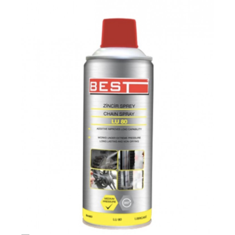 BEST - ZİNCİR YAĞLAYICI SPREY LU-80 400 ml