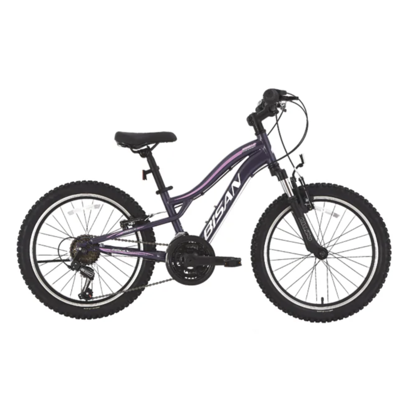Bisan Gazelle V Çocuk Bisikleti 3x6 Vites 20" Mor