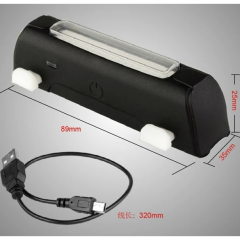 Bisiklet Comet USB 120 Lümen Güçlü Fonksiyonlu Işık