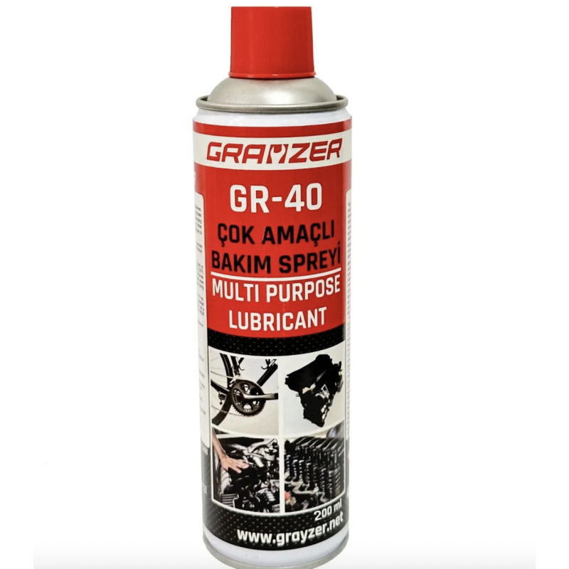 Grayzer GR-40 Çok Amaçlı Bakım Spreyi 200 ML