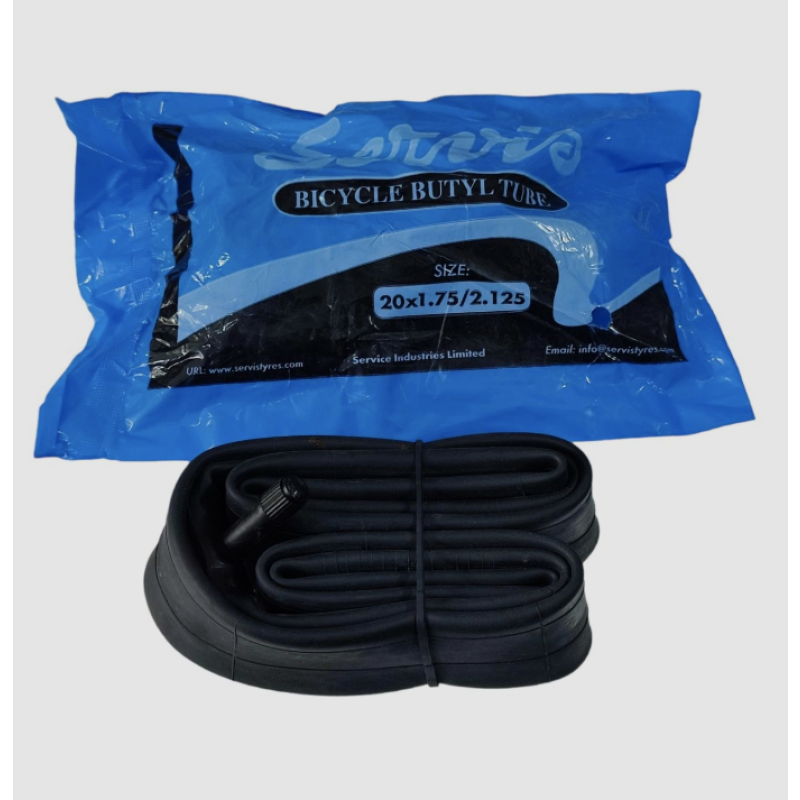 Servis 20" x 1.75 / 2.125 AV Bisiklet Iç Lastik Kalın Sibop